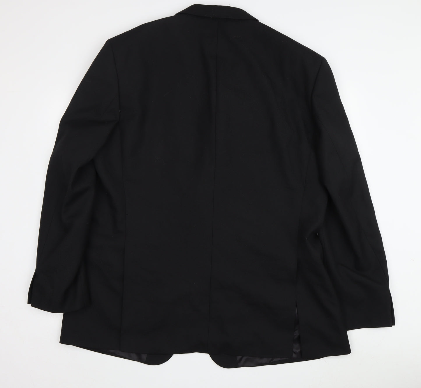 Varteks Men's Black Blazer - Single-Breasted 46R