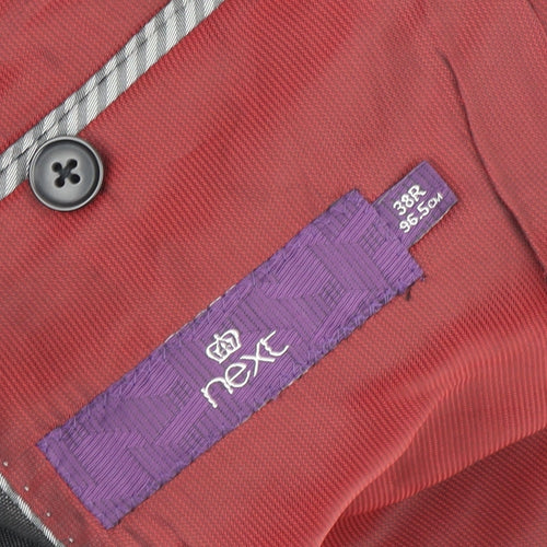Next Men's Grey Slim Blazer 38R