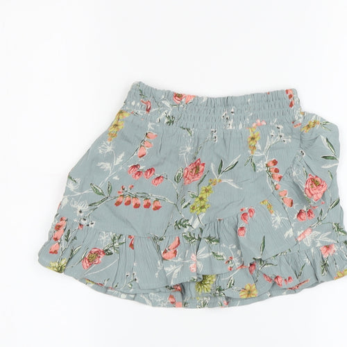 Next Girls Multicoloured Floral A-Line Skirt 3 Years