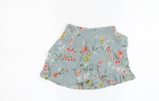 Next Girls Multicoloured Floral A-Line Skirt 3 Years