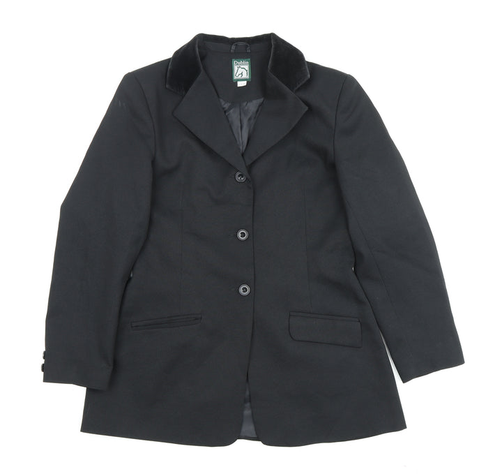 Dublin Women's Black Blazer Size 14 Classic Fit