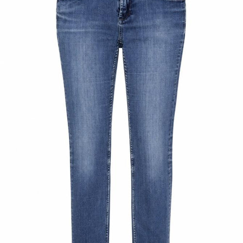 Topshop Women's Blue Skinny Jeans, Size M, Stretch Denim