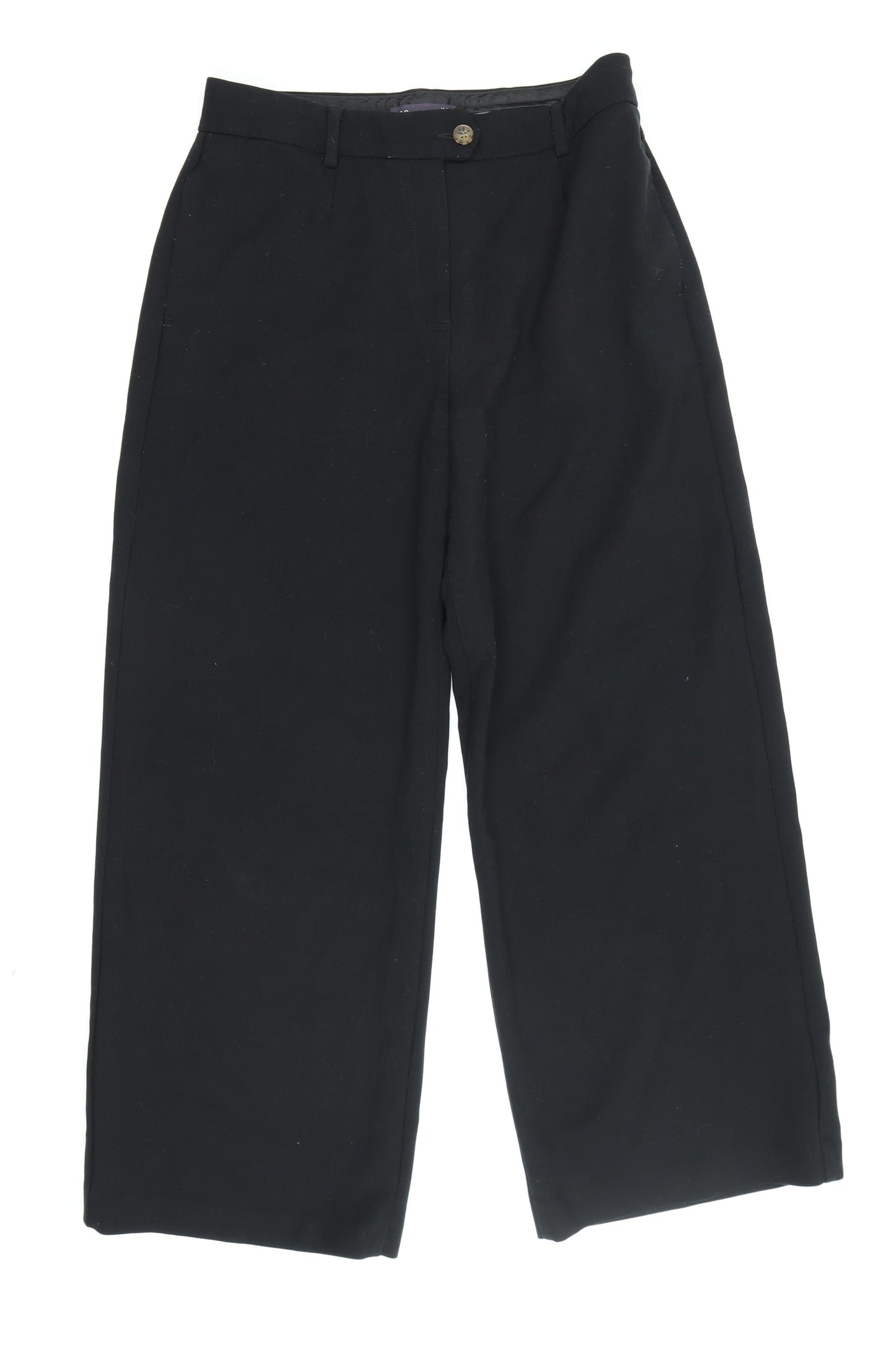 Marks and Spencer Women's Black Wide-Leg Trousers