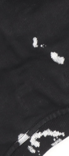 AllSaints Men's Black M Pullover Sweatshirt, Logo Accents