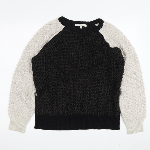 Next Women's Black Pullover Jumper, Size 8, Crew Neck