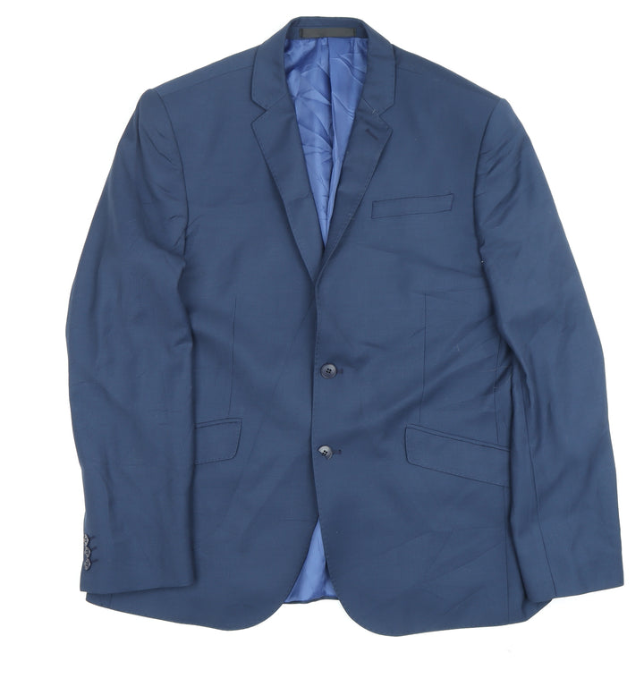 Marks and Spencer Men's Blue Super Slim Fit Blazer 42R