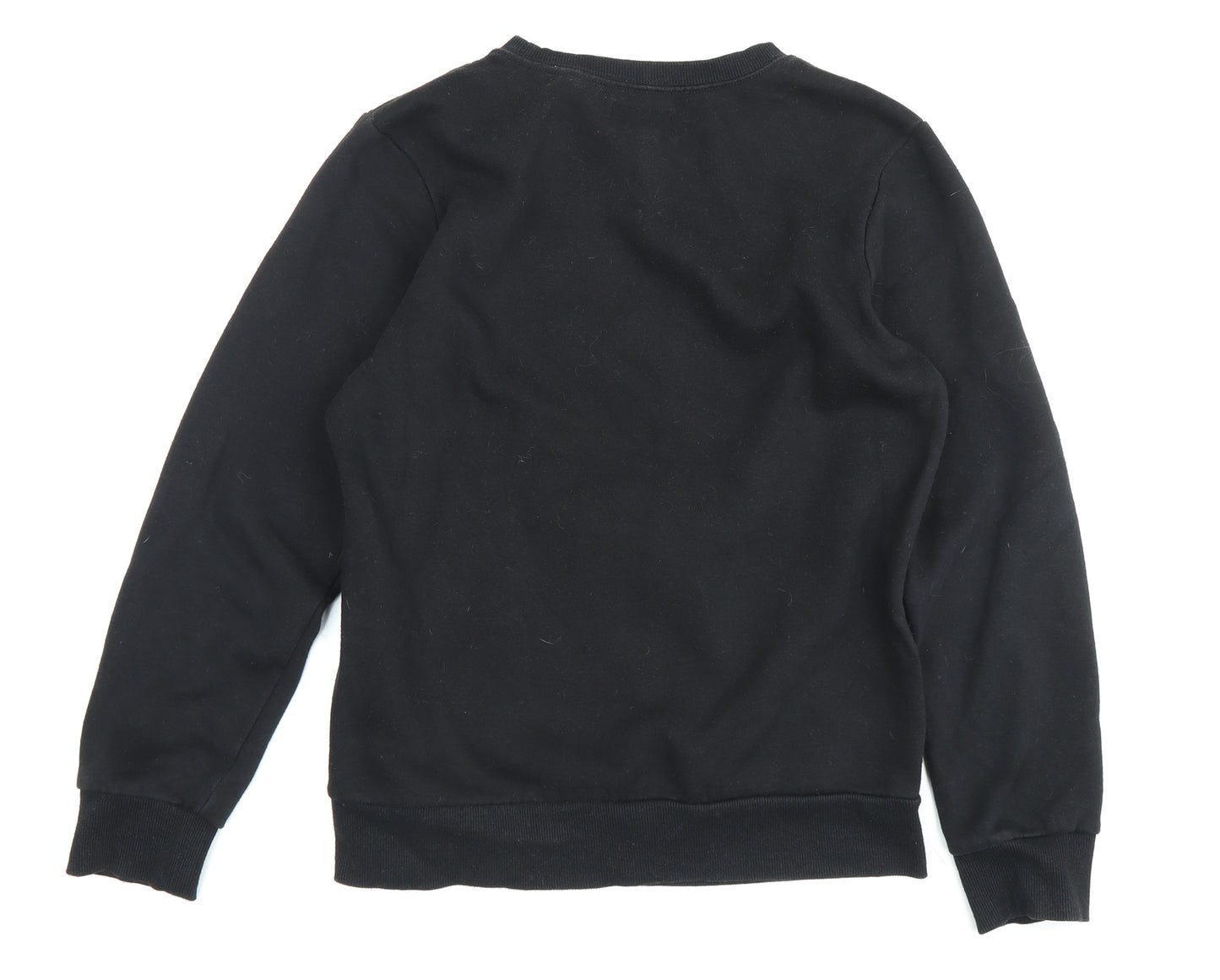 Converse Boys Black Pullover Sweatshirt XL Logo Winter Casual