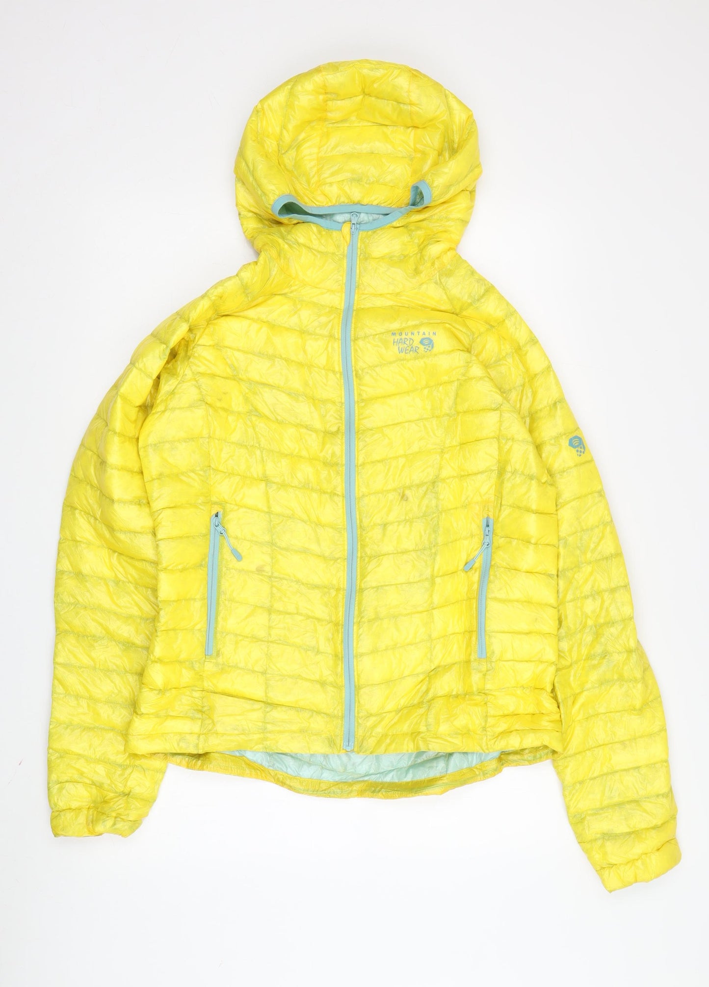 Mountain Hardwear Unisex Yellow Puffer Jacket M