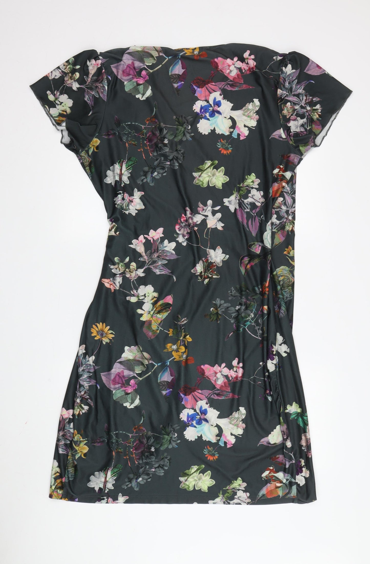 Y&Yumi Women's Multicoloured Floral Wrap Dress