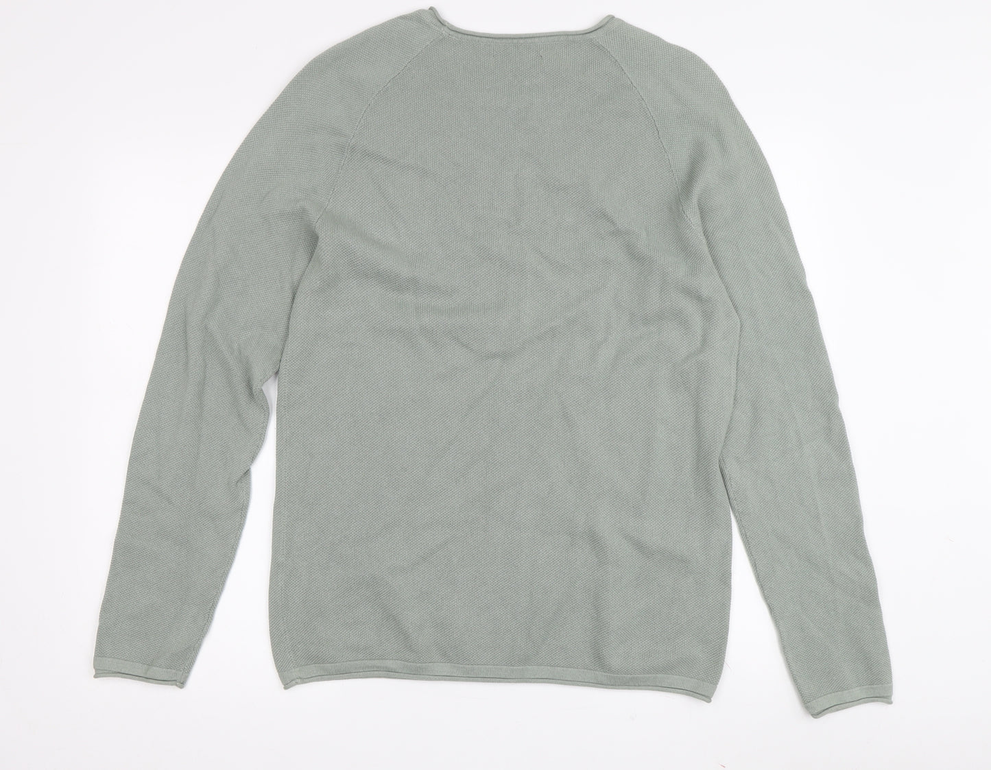 Jack & Jones Men's Green Pullover Jumper L