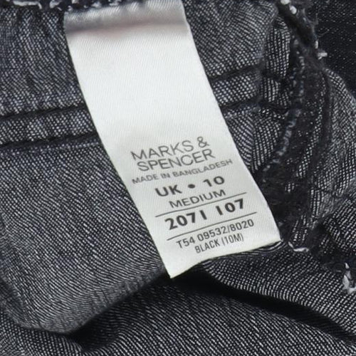 Marks and Spencer Women's Black Jegging, Size 10