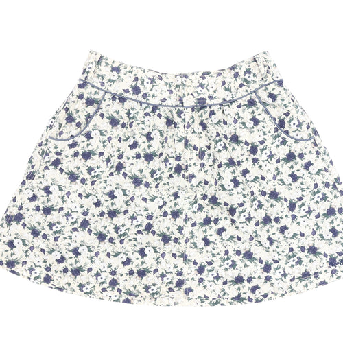 Pepe Jeans Women's Floral A-Line Skirt, M, Multicoloured