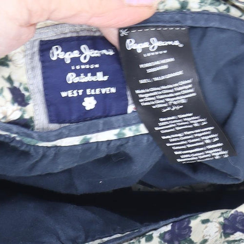 Pepe Jeans Women's Floral A-Line Skirt, M, Multicoloured