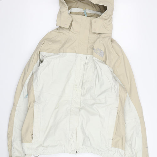 The North Face Womens Beige Anorak Jacket L Outdoor