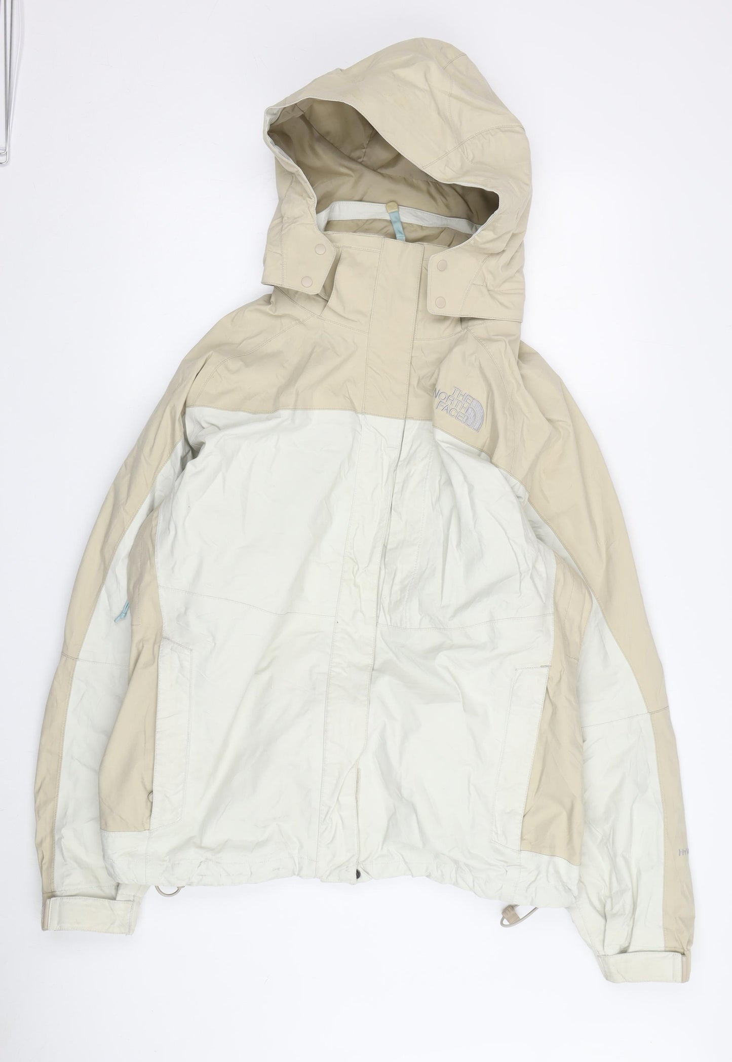 The North Face Womens Beige Anorak Jacket L Outdoor