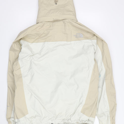 The North Face Womens Beige Anorak Jacket L Outdoor
