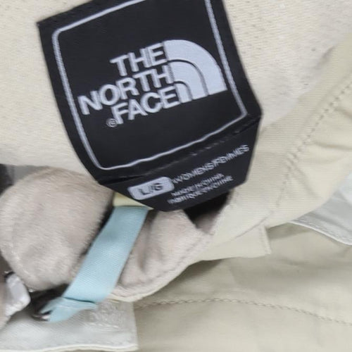 The North Face Womens Beige Anorak Jacket L Outdoor