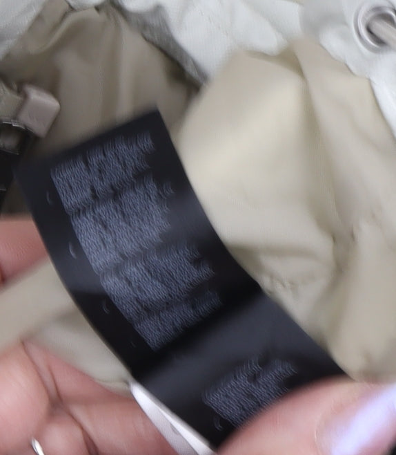 The North Face Womens Beige Anorak Jacket L Outdoor