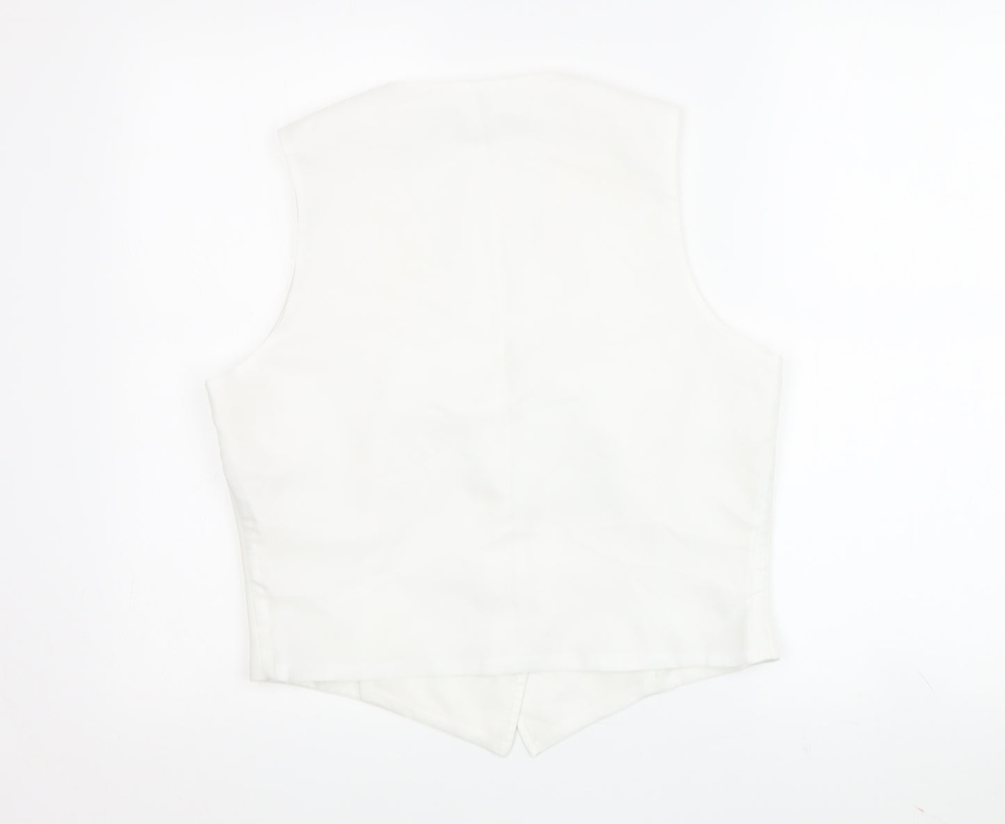 Marks and Spencer Women's White Waistcoat Size 14