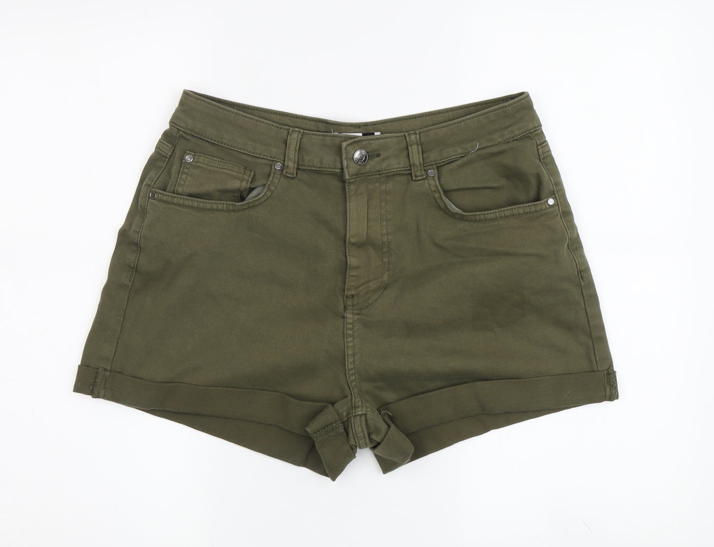PEP&CO Green Chino Shorts Women Size 14 Casual