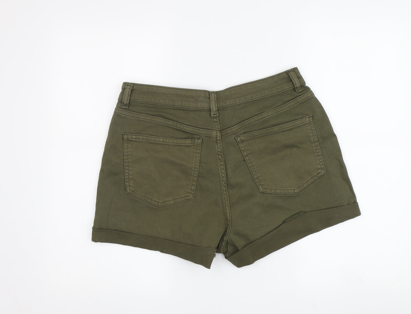 PEP&CO Green Chino Shorts Women Size 14 Casual