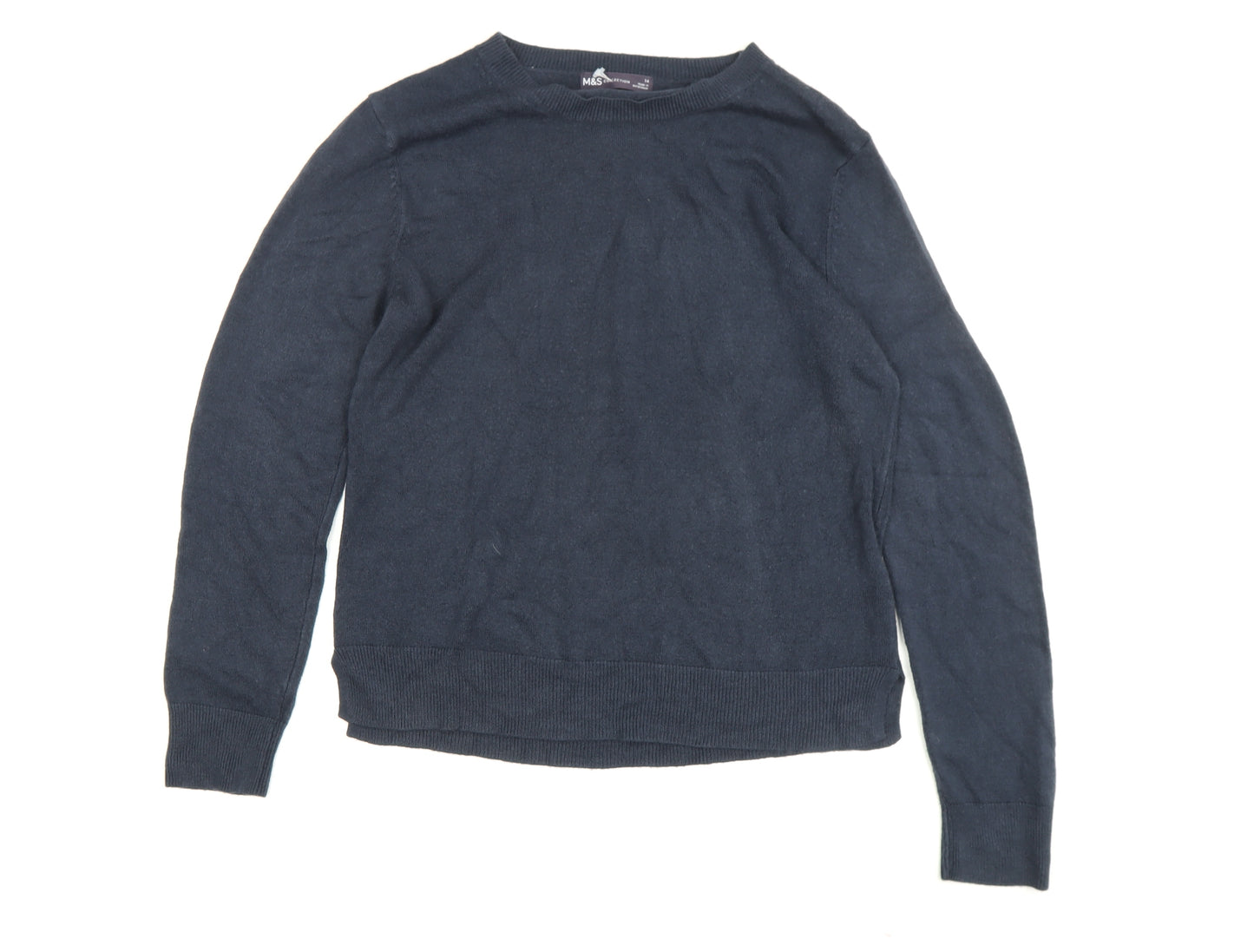 Marks and Spencer Women's Black Pullover Jumper