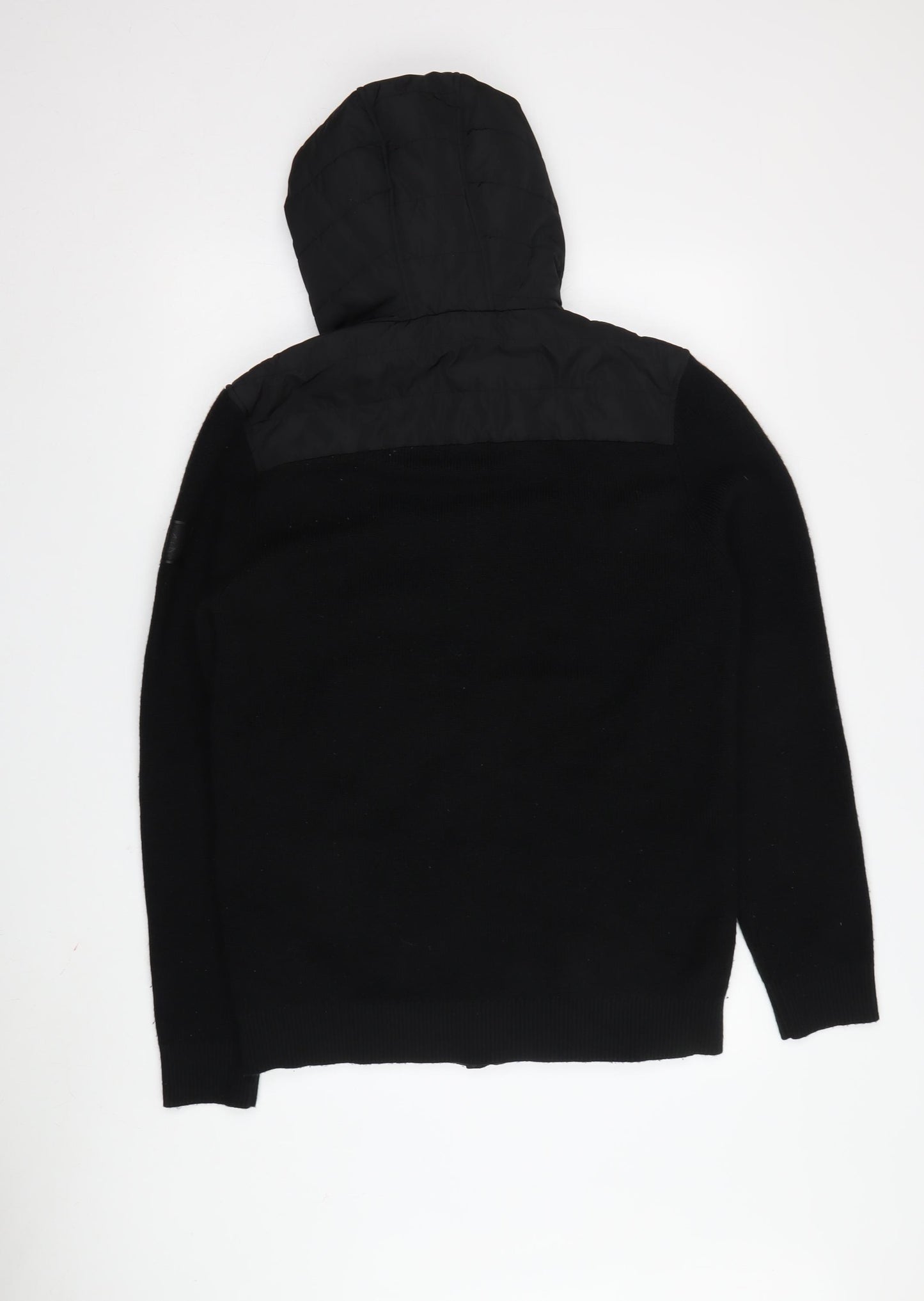 Burton Menswear Black Men's Puffer Jacket M