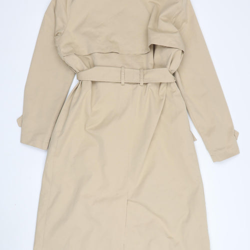 US Polo Assn. Women's Beige Trench Coat Size 10