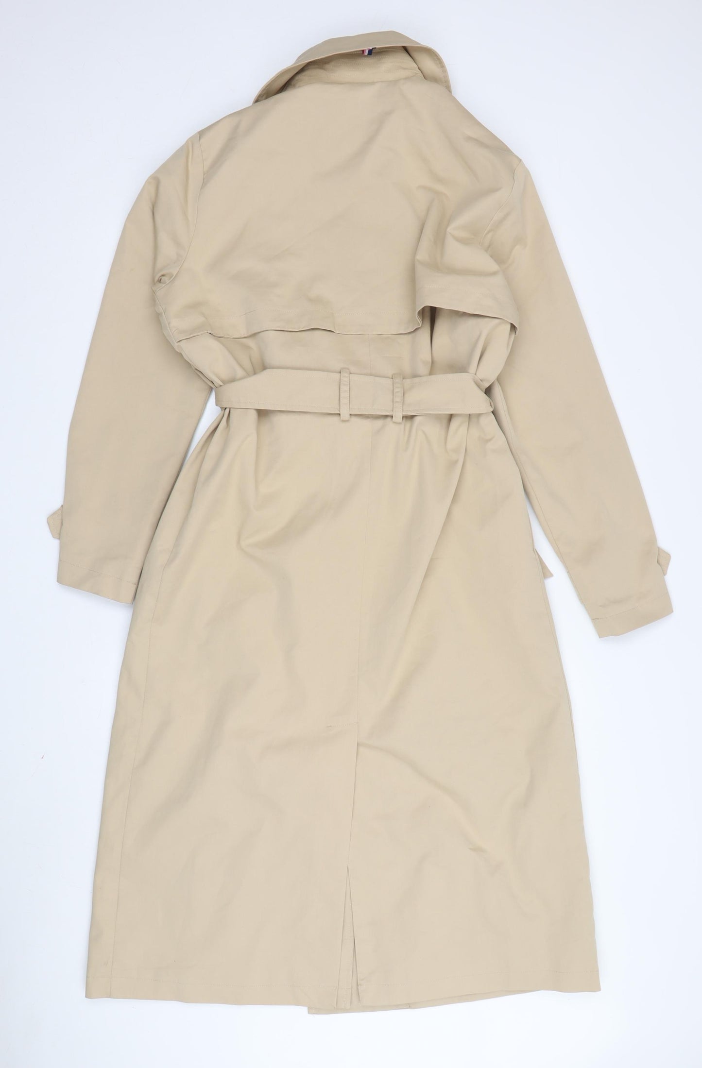 US Polo Assn. Women's Beige Trench Coat Size 10