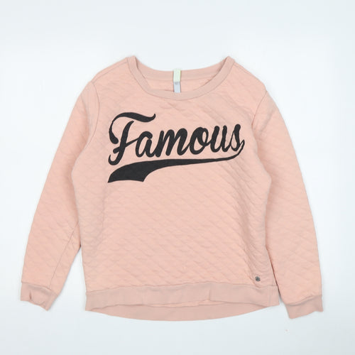 Neo Label Women's XS Pink Quilted Sweatshirt