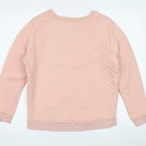 Neo Label Women's XS Pink Quilted Sweatshirt