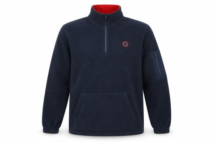 Jack & Jones Men's Blue Fleece Pullover Sweatshirt L