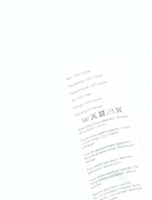 Joules Women's Blue Geometric Cover Up in Size 8