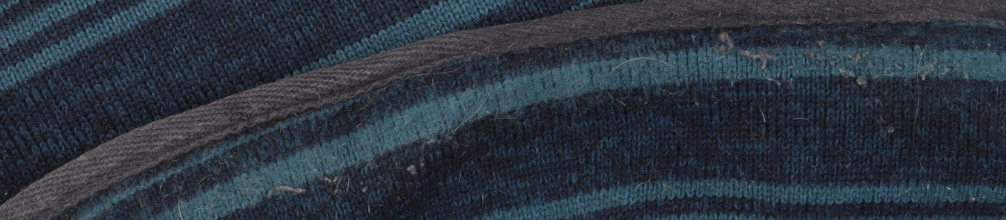 Mountain Warehouse Men's Blue Striped Pullover Sweatshirt L