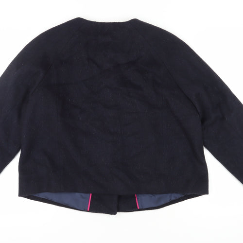 Boden Women's Black Wool Jacket - Size 16