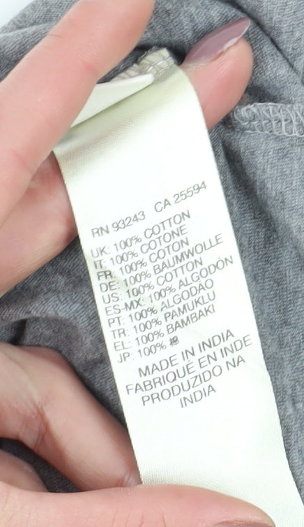 Diesel Women's Grey XS Basic T-Shirt