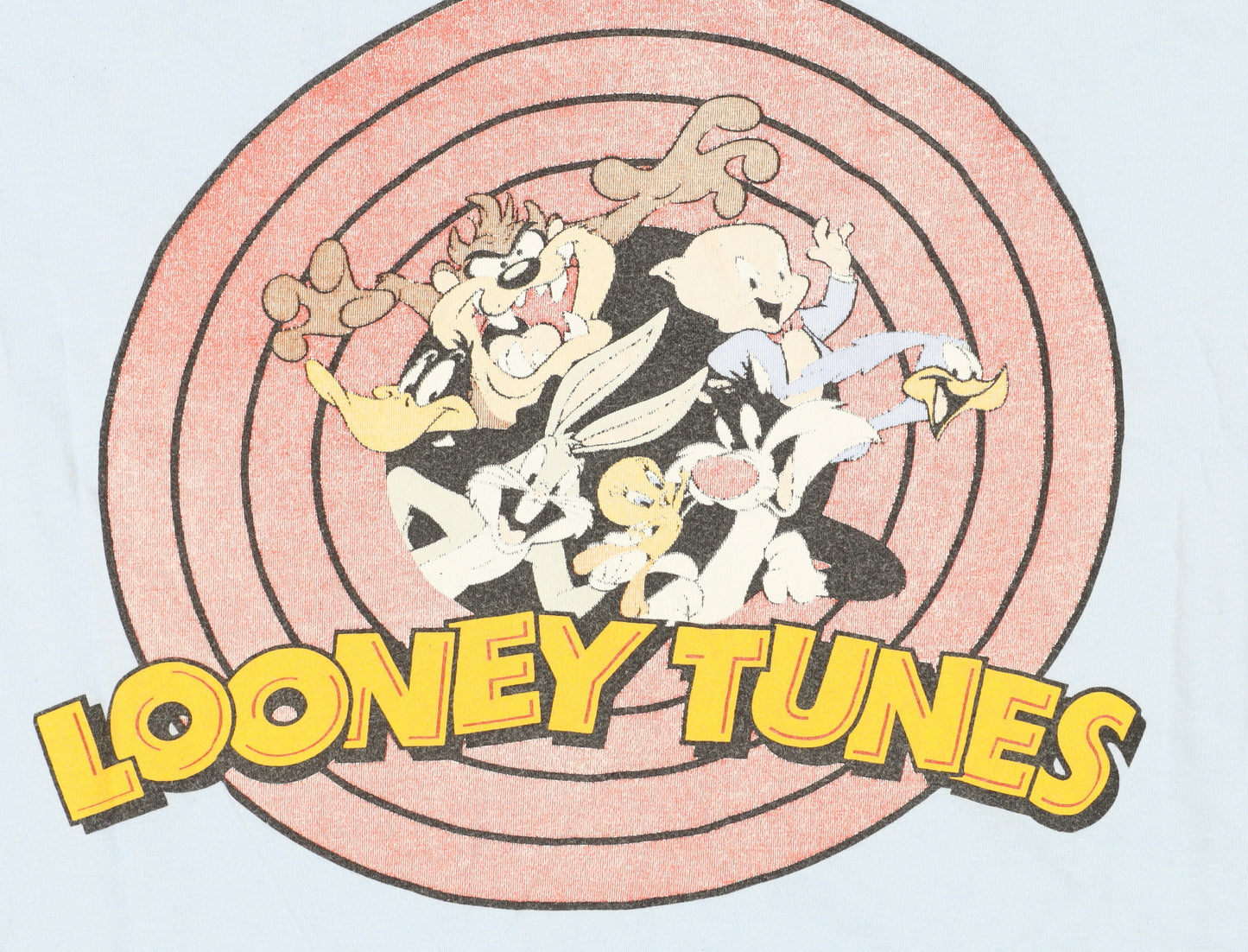 Looney Tunes Blue T-Shirt, Unisex, Size 18-20, Cartoon