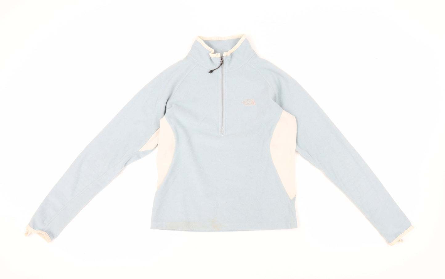 The North Face Women's Blue Small 1/2 Zip Fleece Sweatshirt
