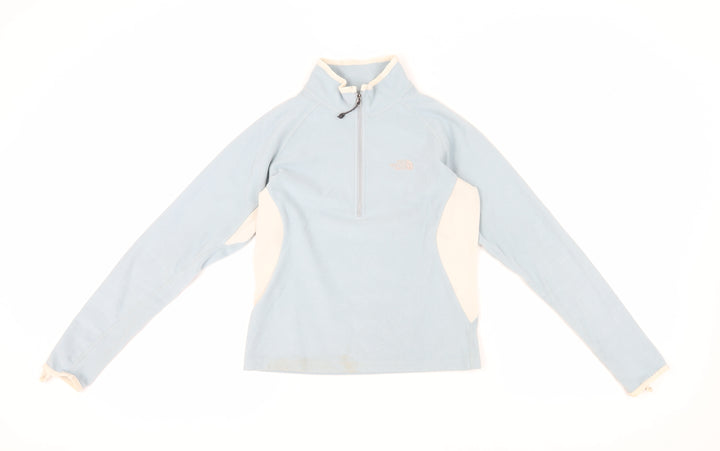 The North Face Women's Blue Small 1/2 Zip Fleece Sweatshirt