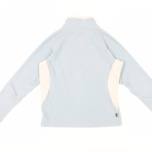 The North Face Women's Blue Small 1/2 Zip Fleece Sweatshirt