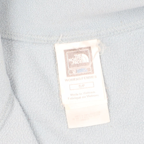 The North Face Women's Blue Small 1/2 Zip Fleece Sweatshirt