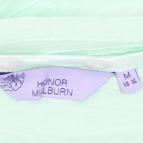 Honor Millburn Women's Green T-Shirt M - Casual Style
