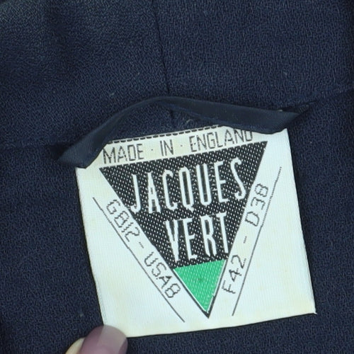 Jacques Vert Women's Navy Blazer - Size 12, Classic Workwear