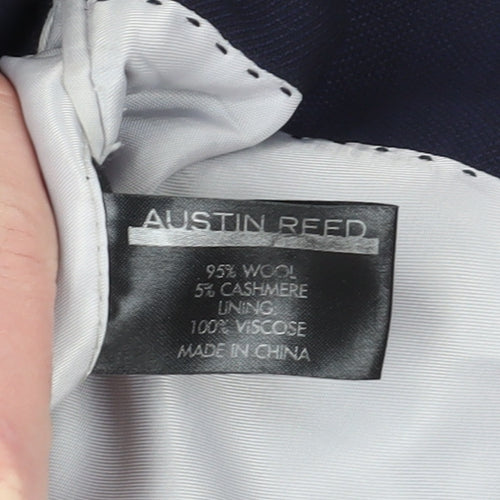 Austin Reed Men's Blue 40R Wool Blazer