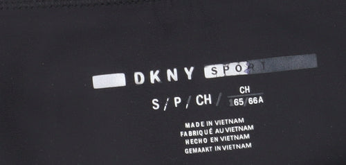 DKNY Women's Black Floral Athletic Shorts S