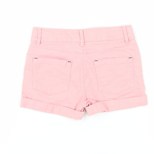 FatFace Girls Pink Chino Shorts 7-8 Years