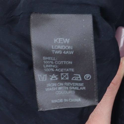 Kew 159 Women's Black Blazer, Size 12, Workwear Jacket