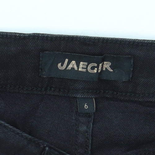 Jaeger Women's Black Skinny Jeans Size 6
