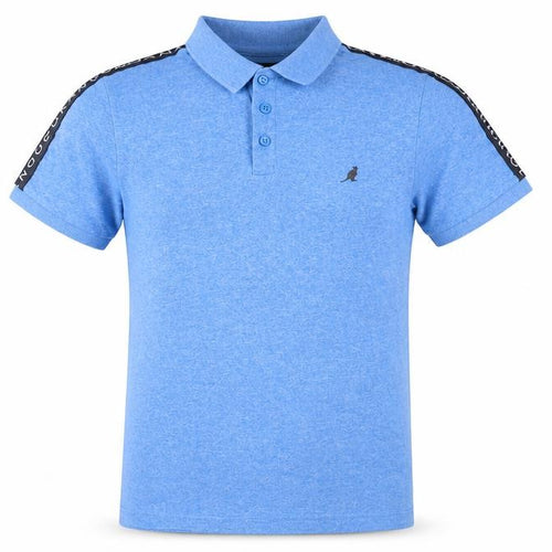 Kangol Boys' Blue Polo Shirt, 13 Years, Short Sleeve