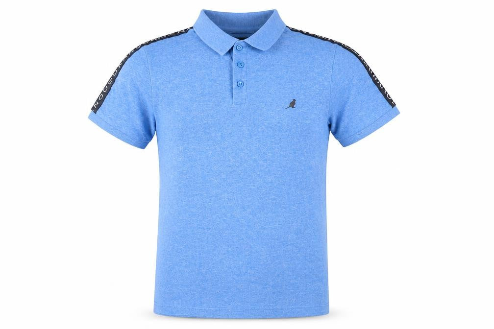 Kangol Boys' Blue Polo Shirt, 13 Years, Short Sleeve